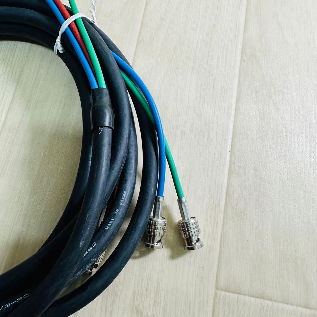 75Ω Coaxial Cable V3-3C CANARE 563 6本