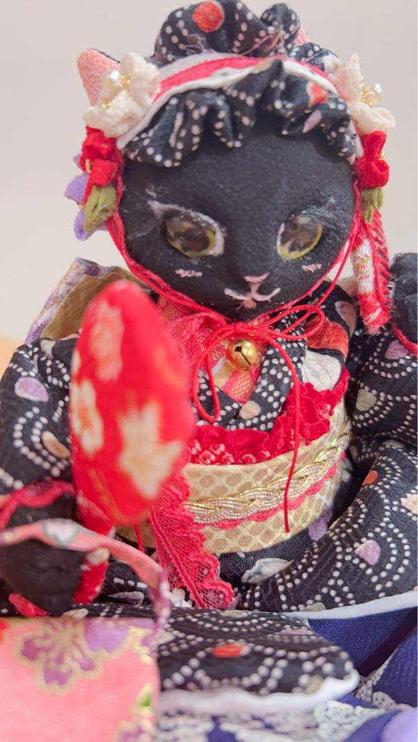 着物黒猫