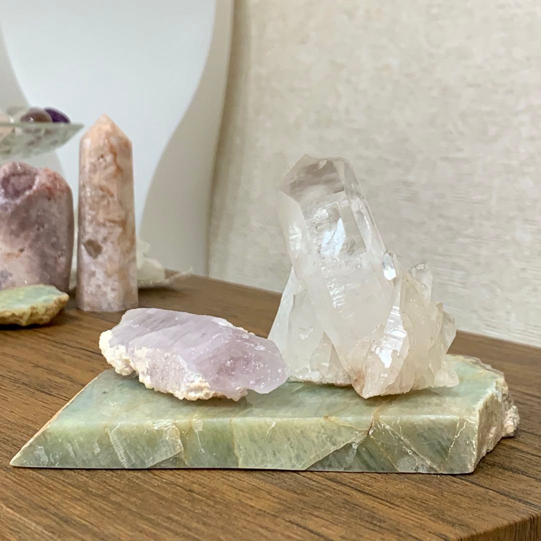 レア！　ガーニエライト　プレート　スラブ　天然石　原石