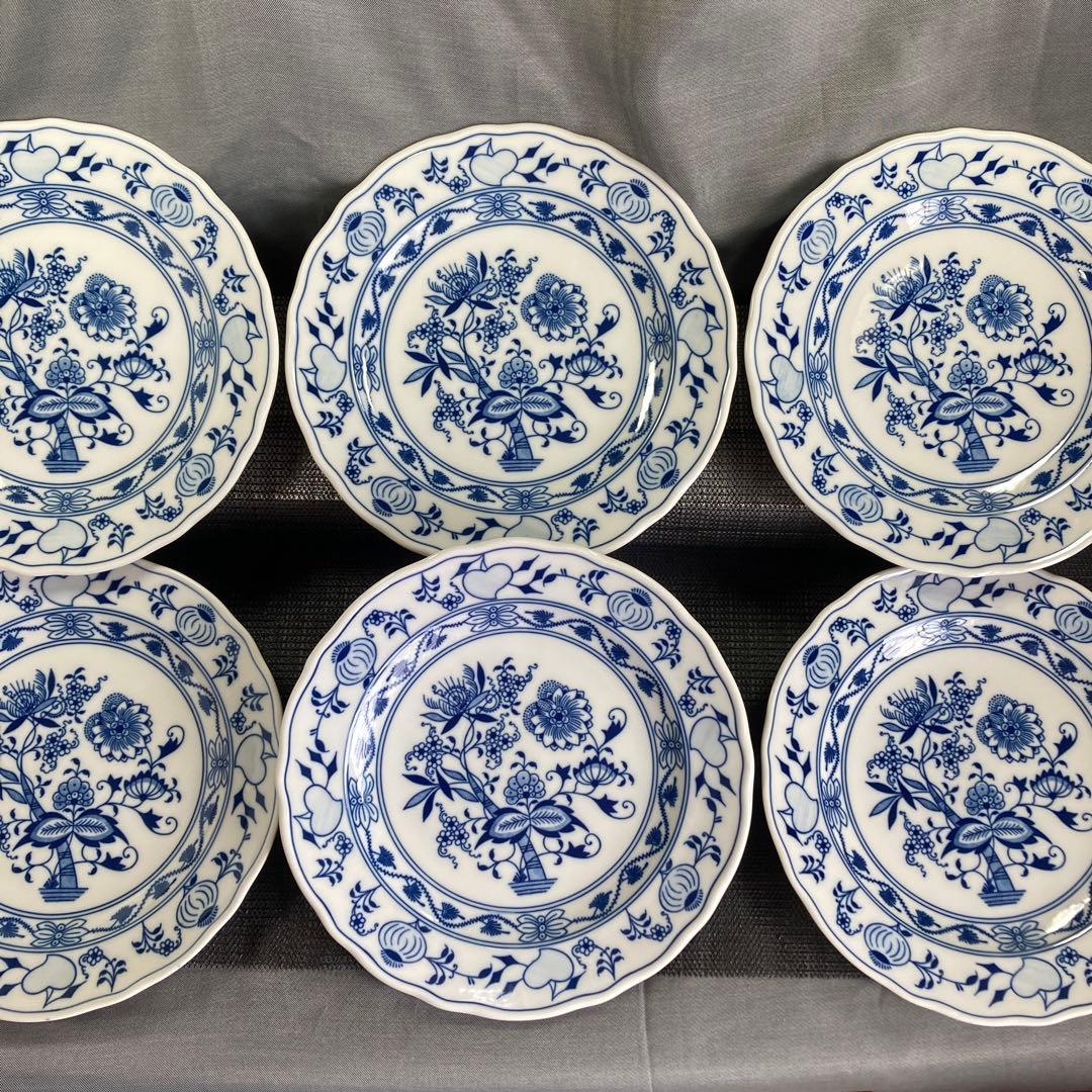 カールスバード　ブルーオニオン　プレート　ツヴィーベルムスター　パスタ　カレー