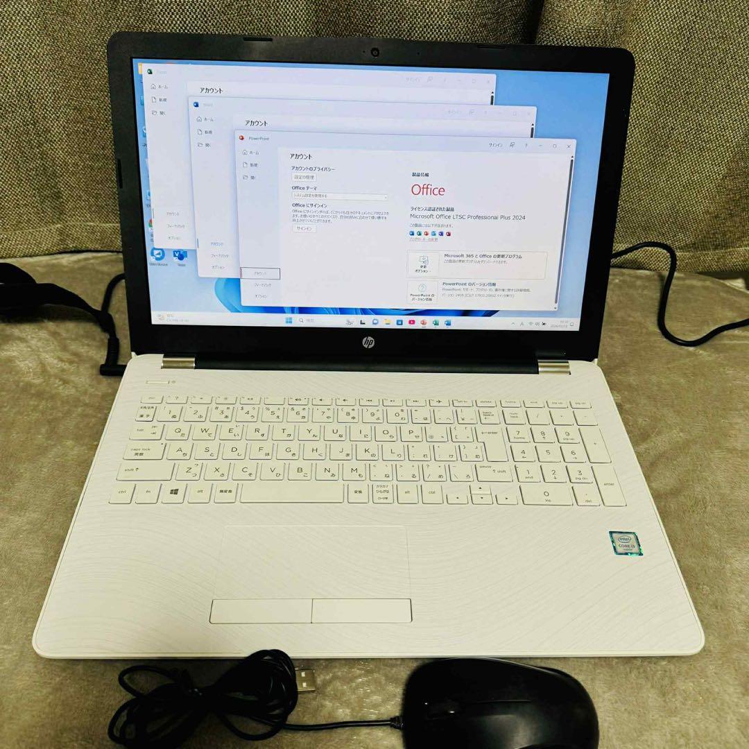 S236 ノートパソコンSSDメモリ8G高速Windows11オフィス2024付