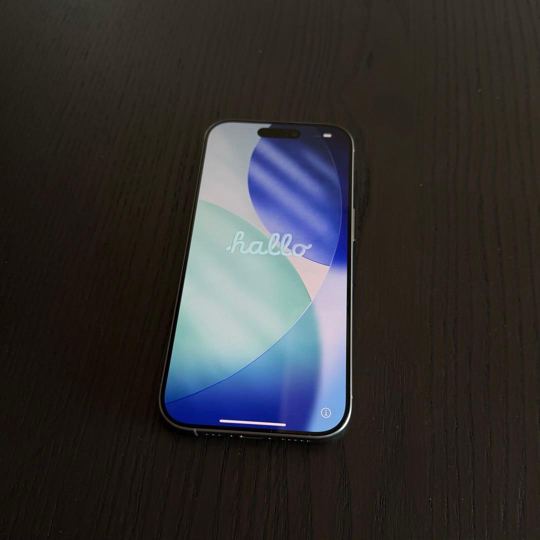 【美品】 iPhone 16 Pro ホワイトチタニウム 256GB 6月購入