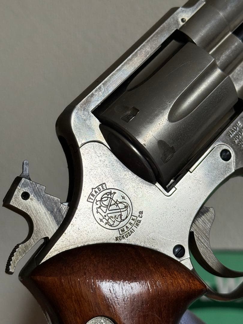 コクサイ S&W M10 M&P FBIスペシャル 木製グリップ モデルガン