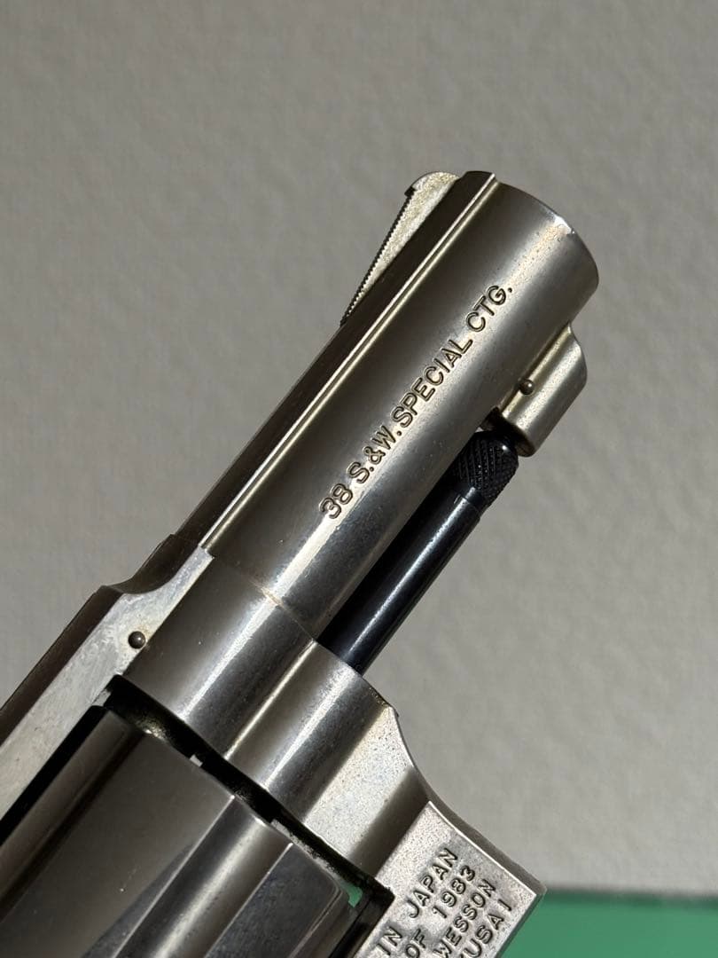 コクサイ S&W M10 M&P FBIスペシャル 木製グリップ モデルガン