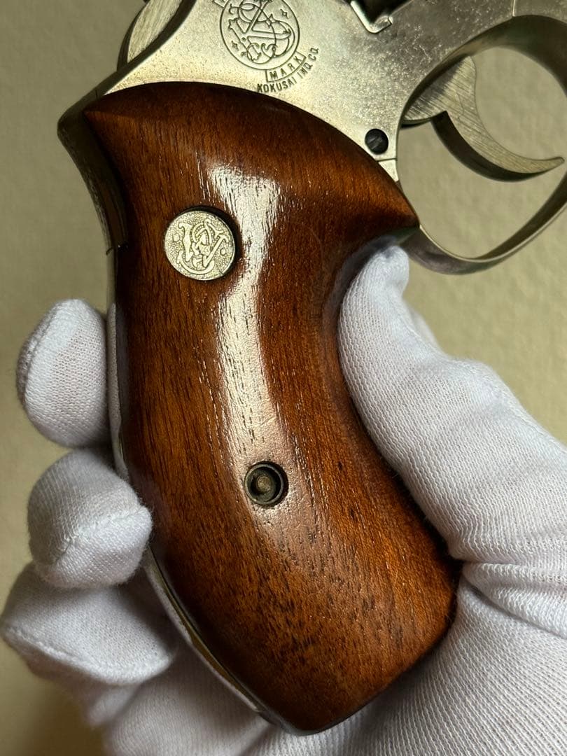 コクサイ S&W M10 M&P FBIスペシャル 木製グリップ モデルガン