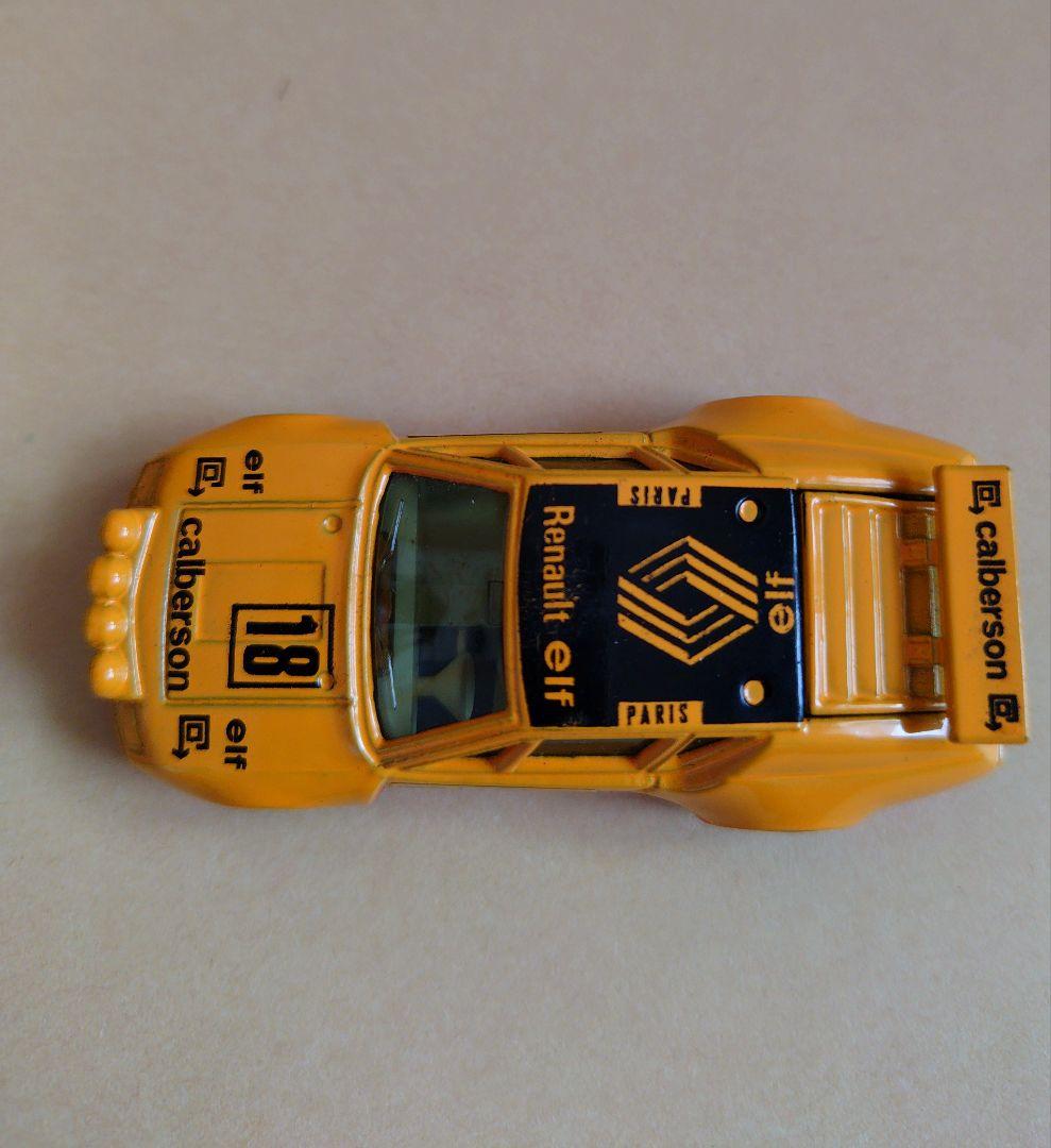 トミカ 青箱F58　アルピーヌ ルノー A310 ラリータイプ 日本製