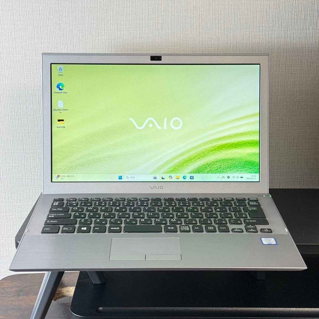 ★人気★美品VAIO VJS131C11N 最新Office2024付 シルバー