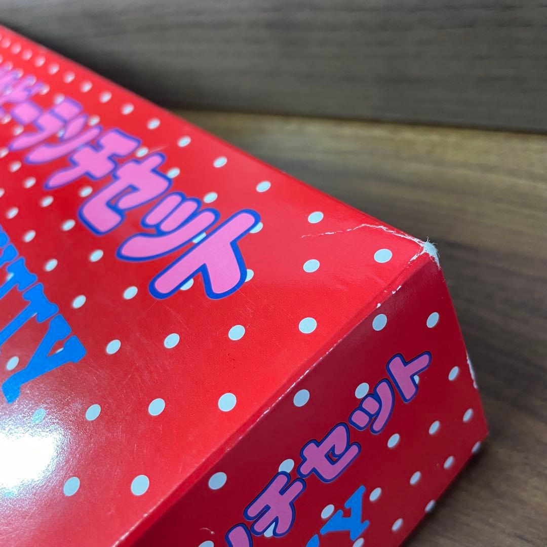 【日本限定】未使用 1986年 ハローキティ ベビーランチセット 箱付