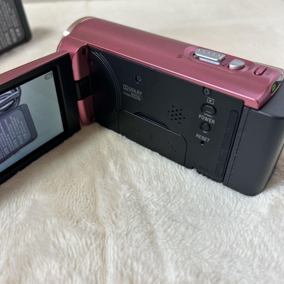 【極美品】SONY HDR-CX270V ビデオカメラ ピンク デジタルカメラ