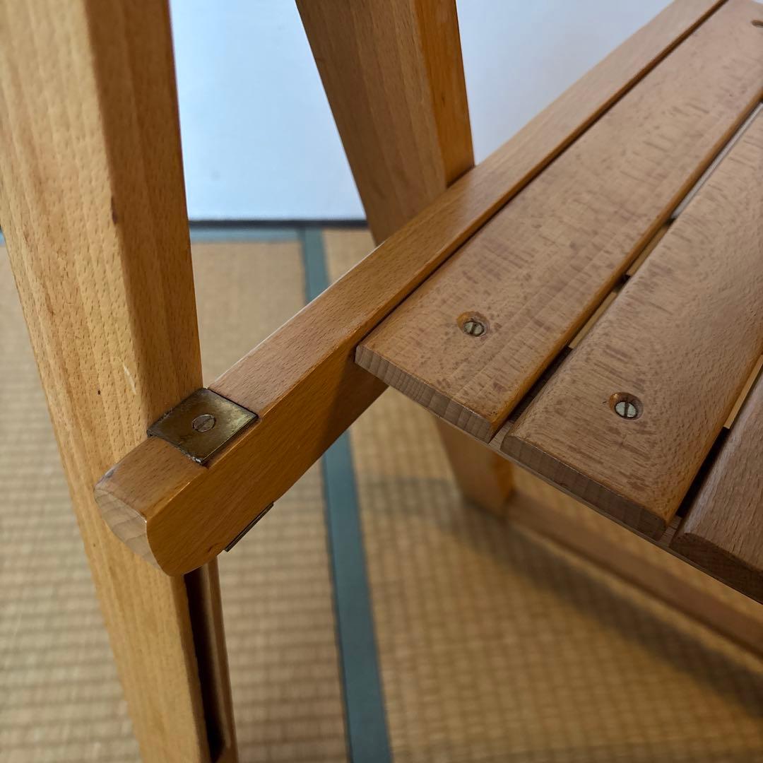 【2脚】Aldo Jacober Trieste フォールディングチェア ②