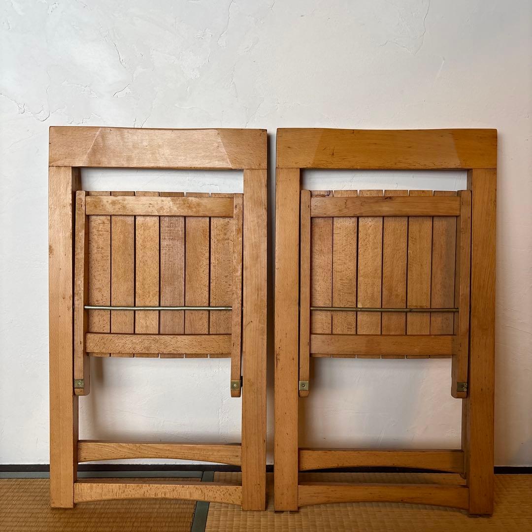 【2脚】Aldo Jacober Trieste フォールディングチェア ②