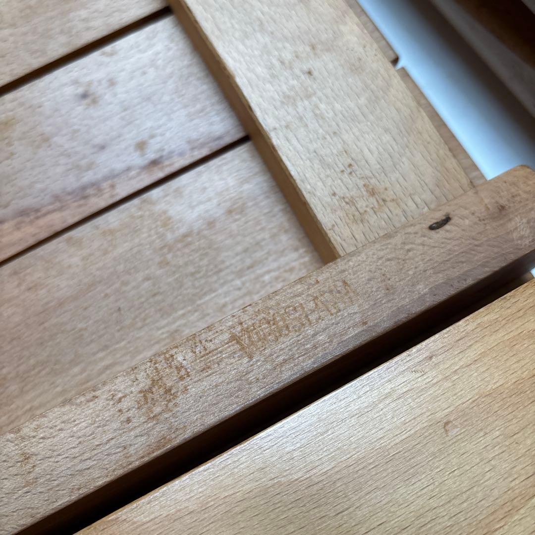 【2脚】Aldo Jacober Trieste フォールディングチェア ②