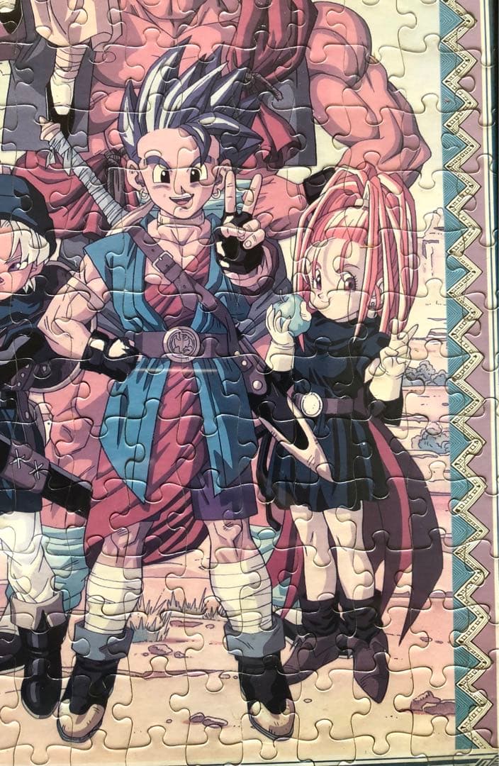 【希少】パズル ドラゴンクエストⅥ 全員集合 完成品 ビンテージ ゲーム 鳥山明