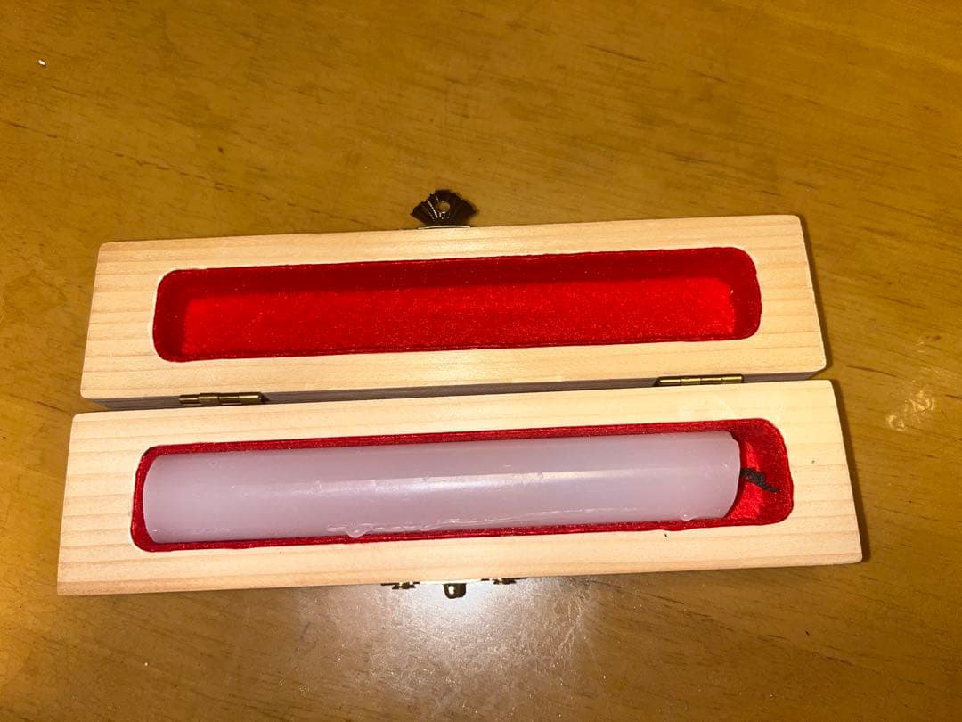 看護学校での戴帽式などで使われるキャンドルのケース