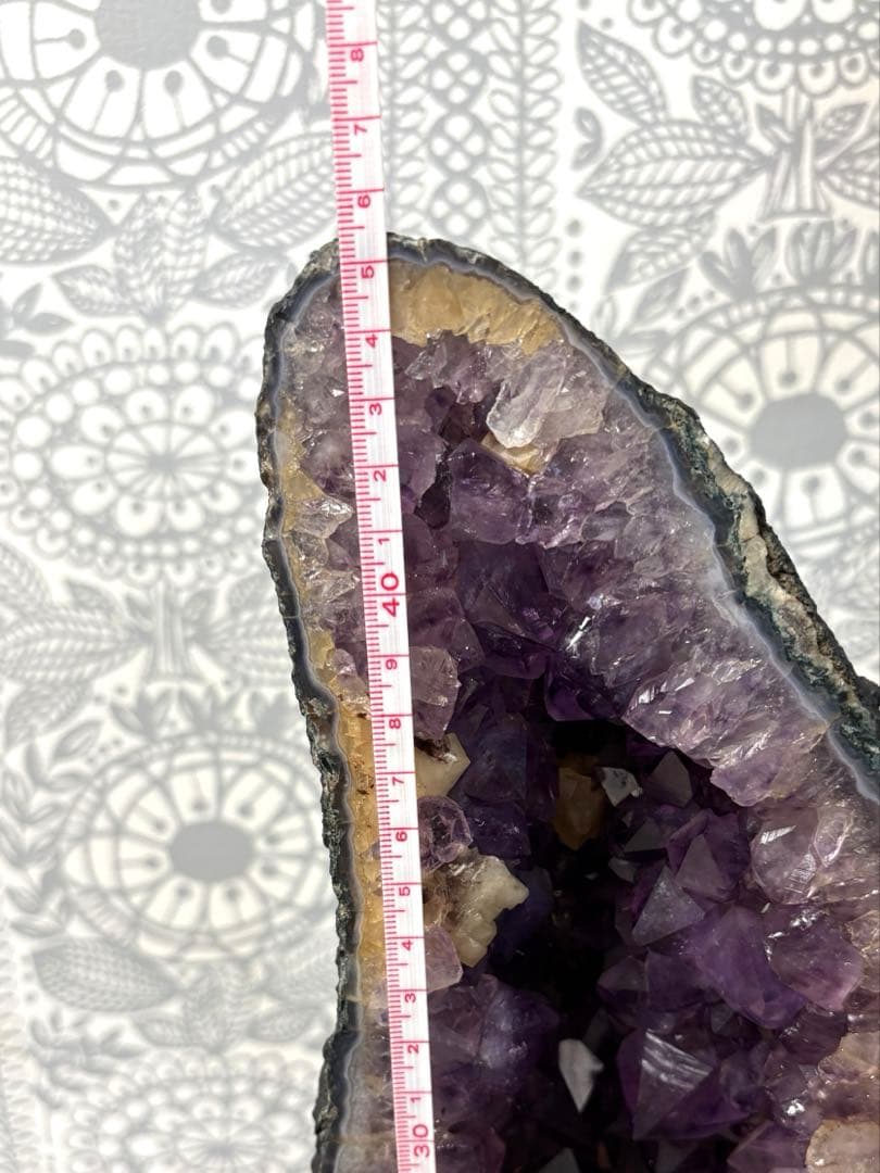 アメジストドーム 天然石 パワーストーン 置物 玄関 一点物 厄除け 瞑想