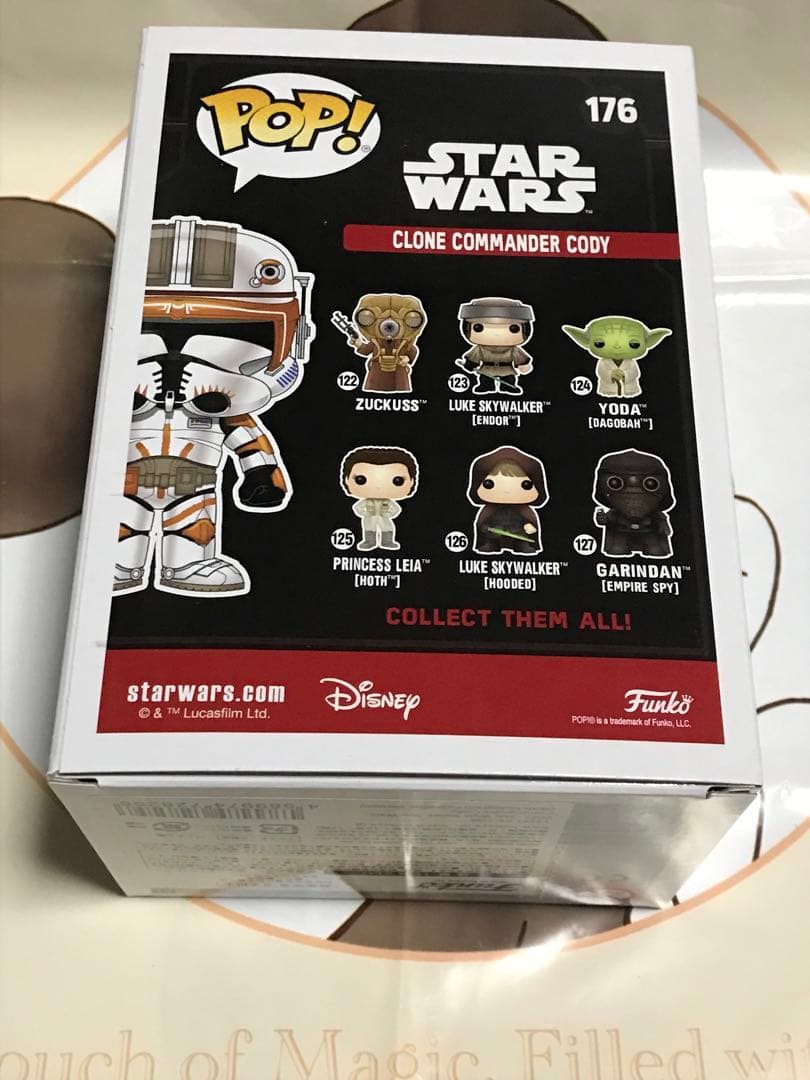 FunkoPop！176 CLONE COMMANDER CODY 限定版