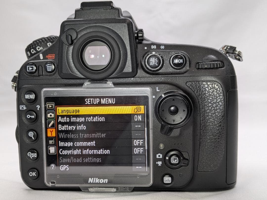 元箱 美品 Nikon D800E デジタル一眼レフカメラ #188
