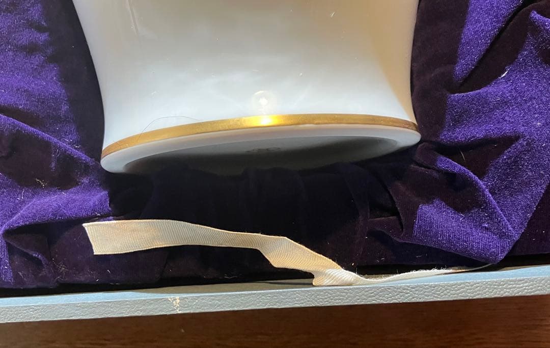 大倉陶器　金蝕ぶどう　花器　36㎝