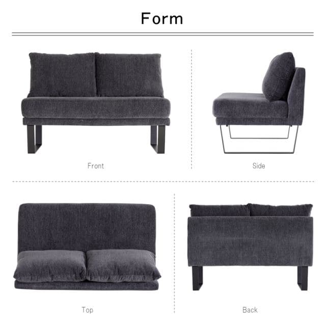 【送料込み】2人掛けダイニングソファ