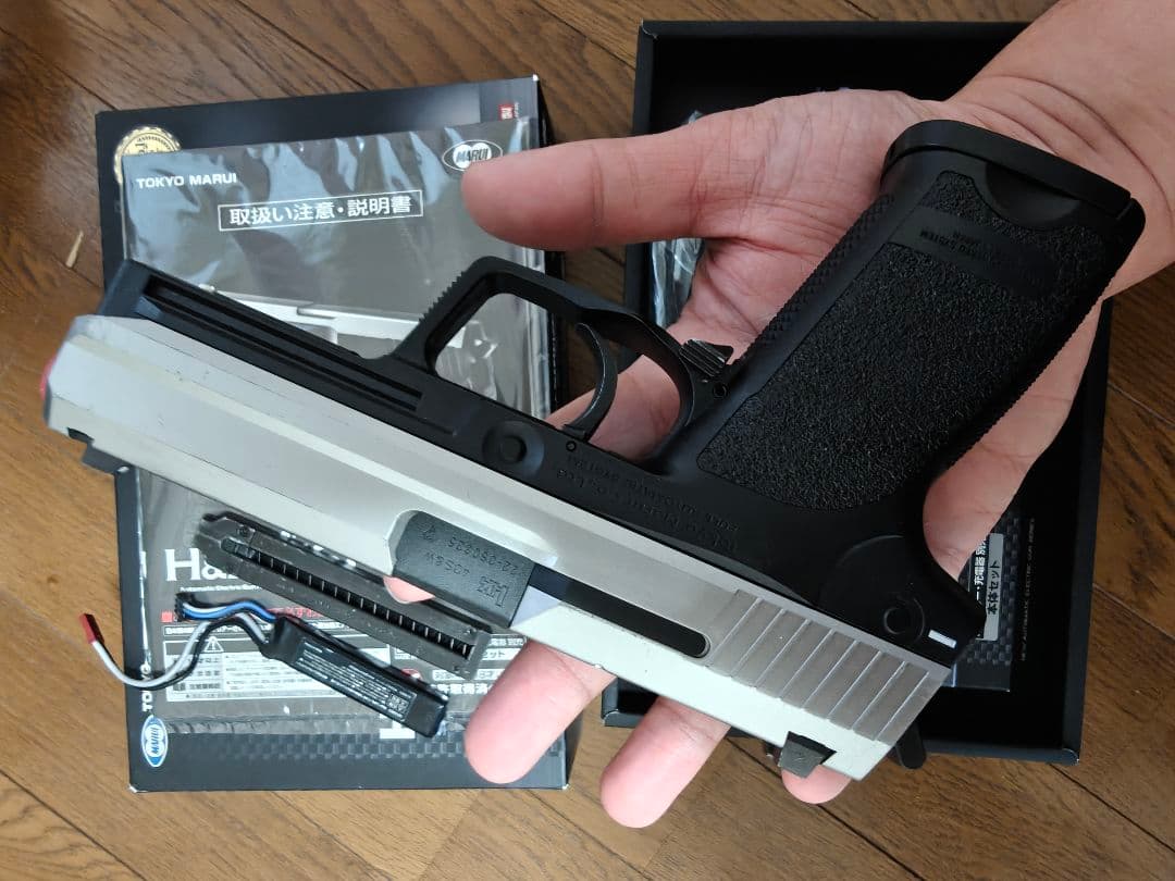 東京マルイ 電動ハンドガン USP シルバースライド 予備マガジン リポ化セット