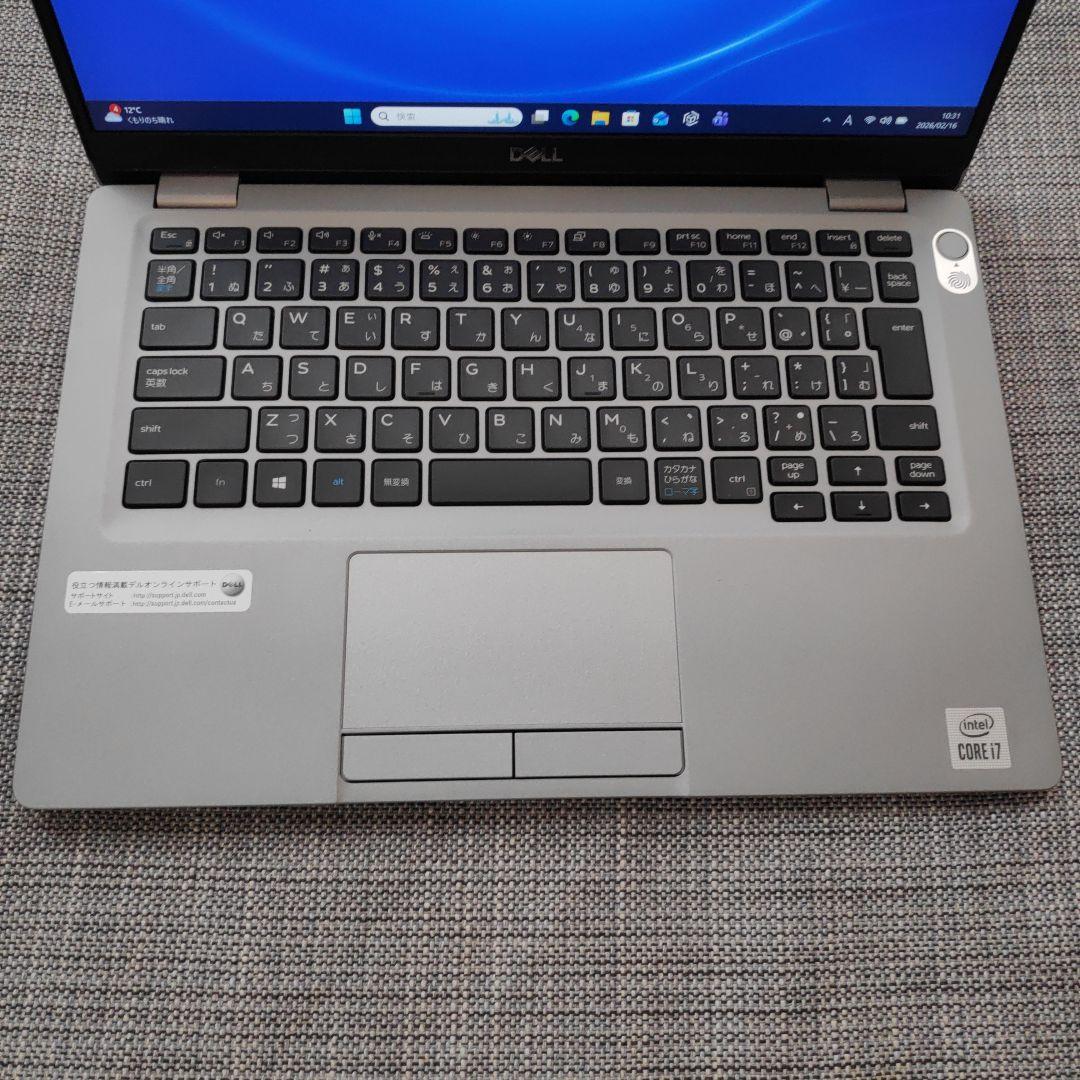 Latitude 5310/Corei7/メモリ16GB/SSD512/指紋認証