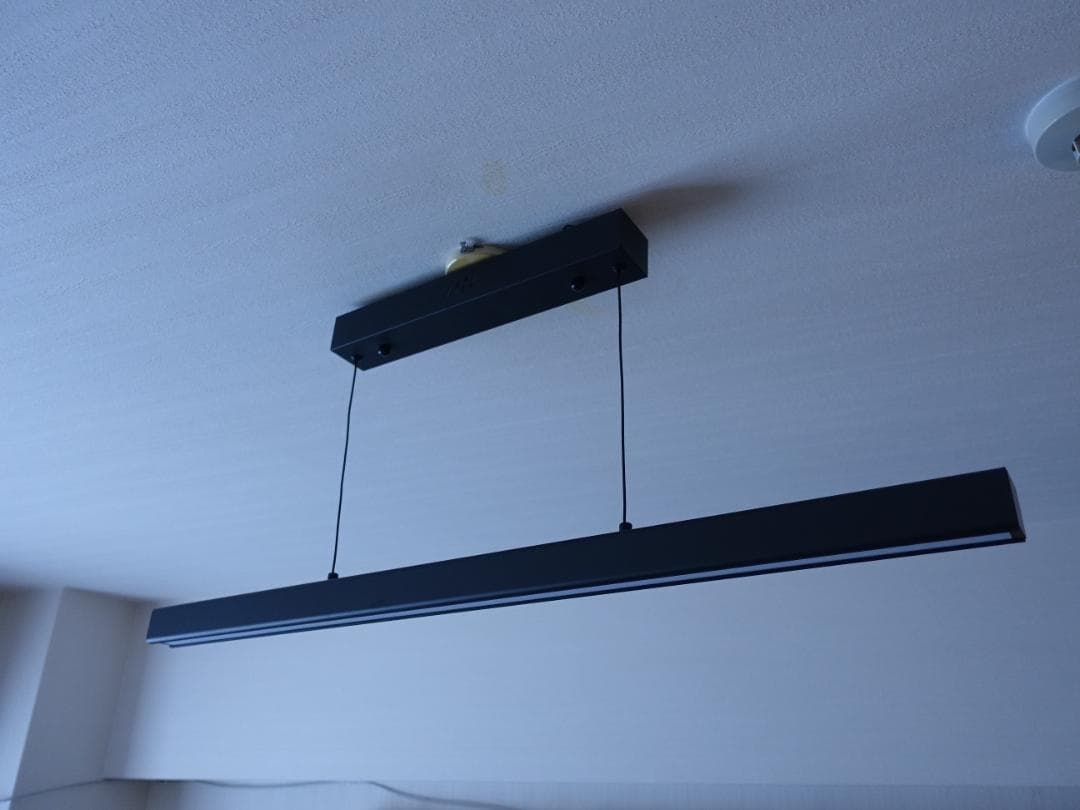 LED吊り下げライト　100cm　★調光＋調色＋リモコン＋スマホ操作