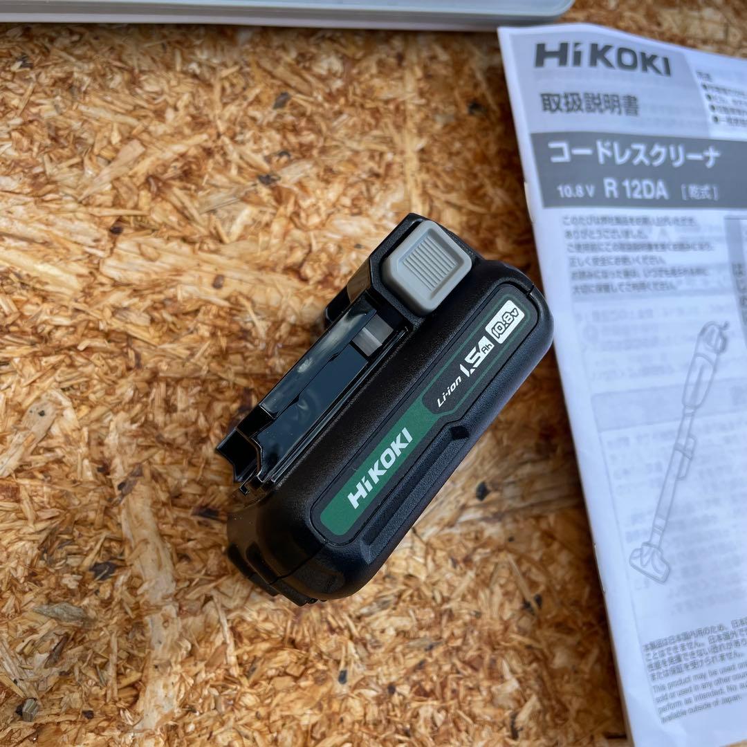 HIKOKI コードレスクリーナー ホワイト 10.8V バッテリー付き