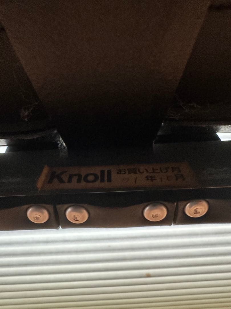 期間限定値下げ　バルセロナチェア　Knoll社(2001年製)ブラックレザー