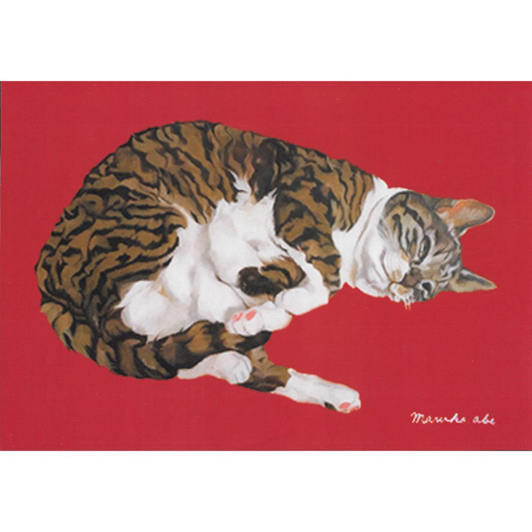 原画「ウメ18」《＋猫イラスト３枚無料プレゼント》猫イラスト