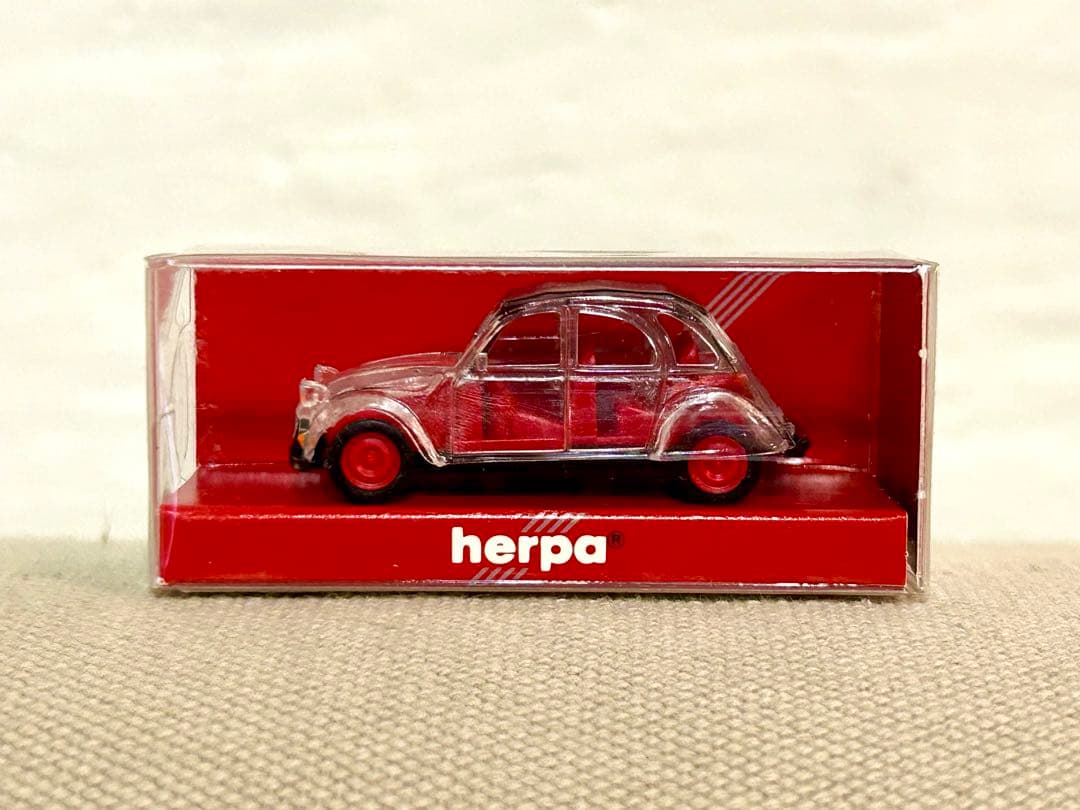 ヘルパ 1/87 シトロエン2CVスケルトンモデル