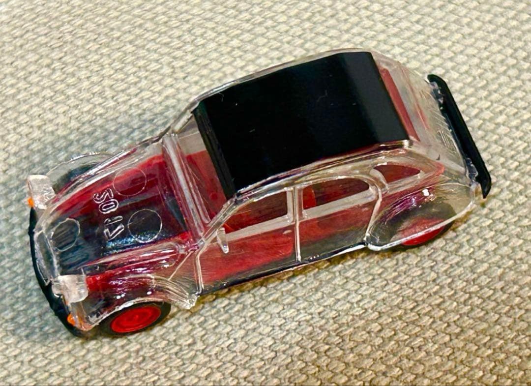 ヘルパ 1/87 シトロエン2CVスケルトンモデル