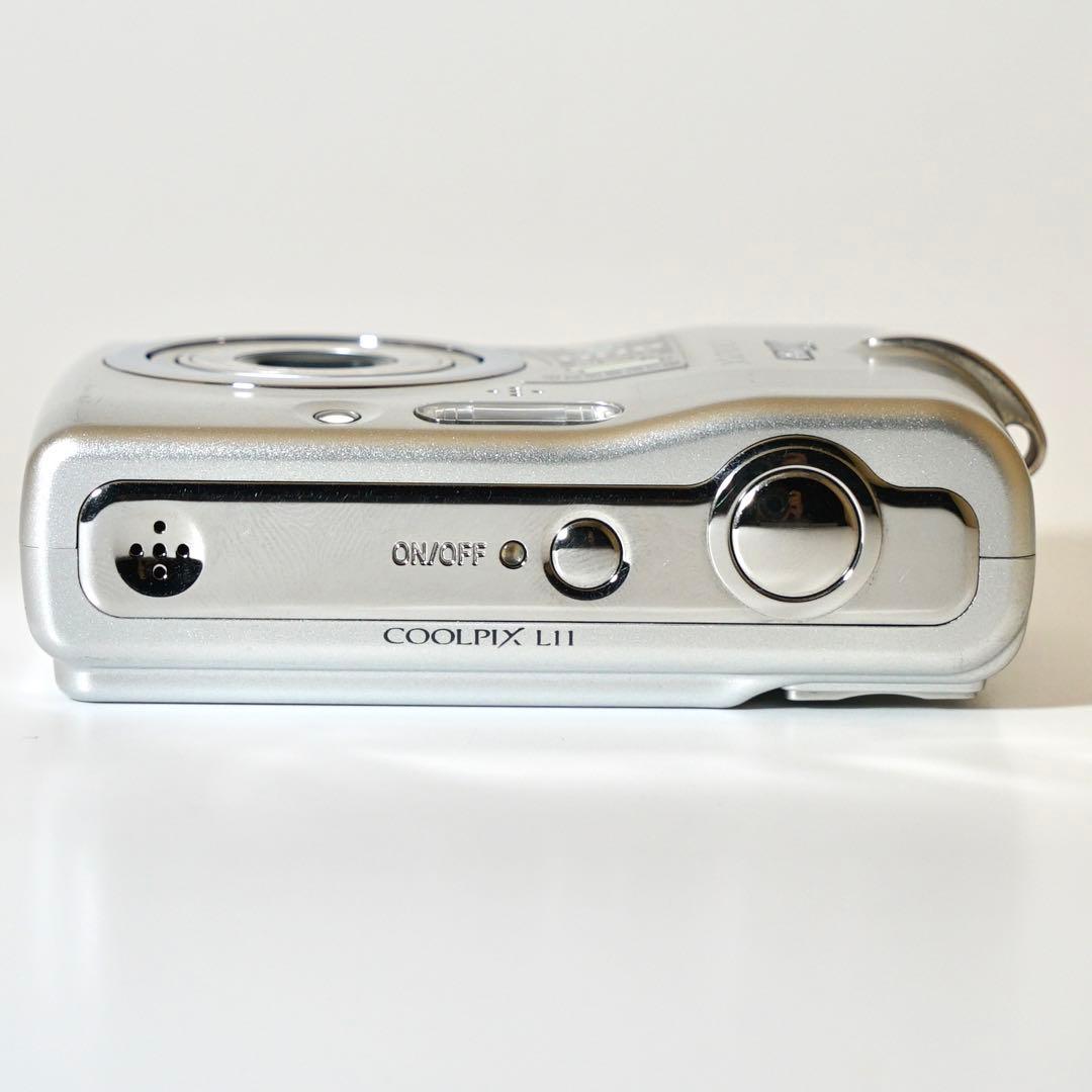 【スマホ転送セット】Nikon COOLPIX L11 オールドコンデジ