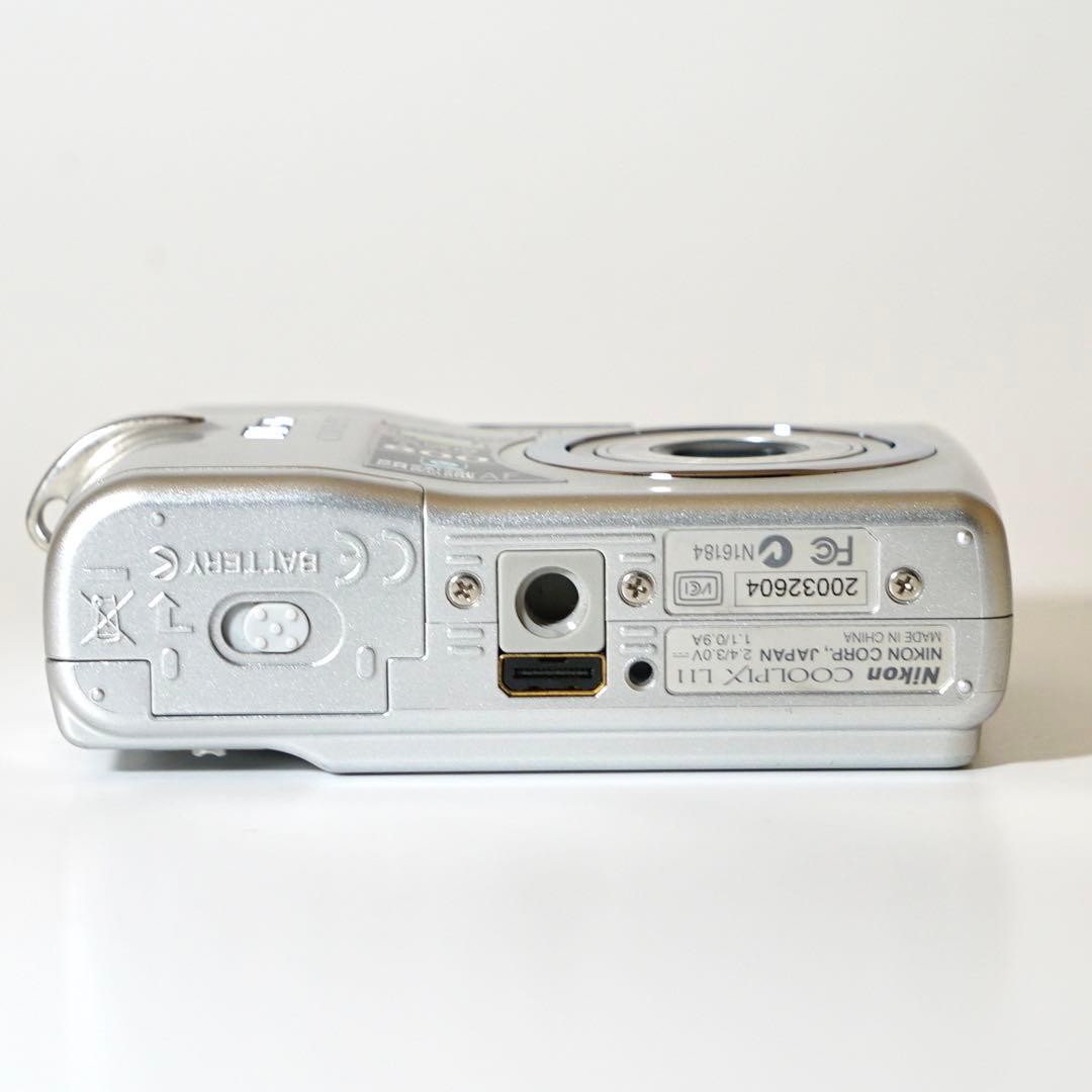 【スマホ転送セット】Nikon COOLPIX L11 オールドコンデジ