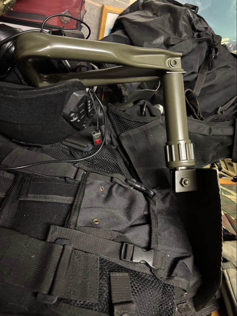 新品　1998年製 陸上自衛隊折りたたみスコップ、エンピ　折りたたみ式シャベル