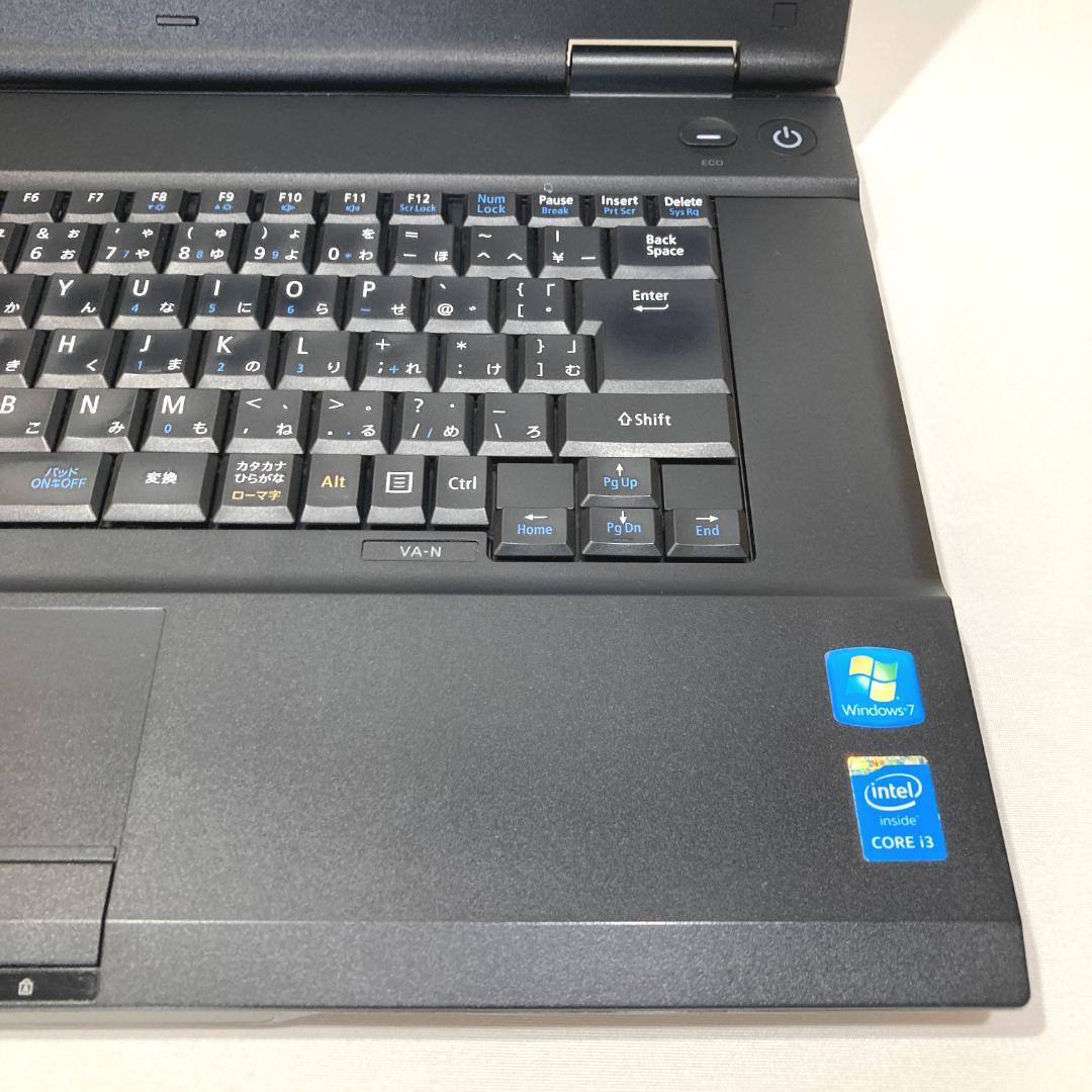 訳あり✨快適i3・大画面・DVD✨黒✨すぐ使えるノートパソコン◇T508-2