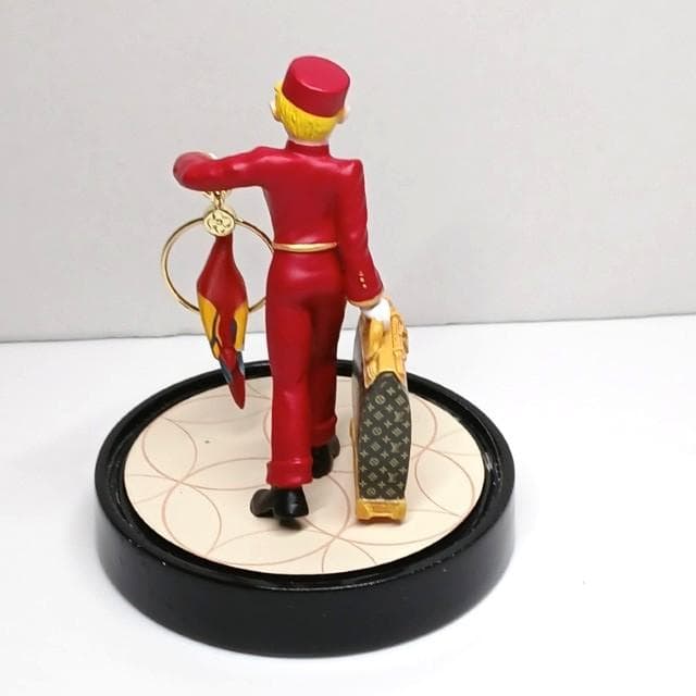 ルイヴィトン オブジェ スノードーム ページボーイ 非売品 置物 ベルボーイ