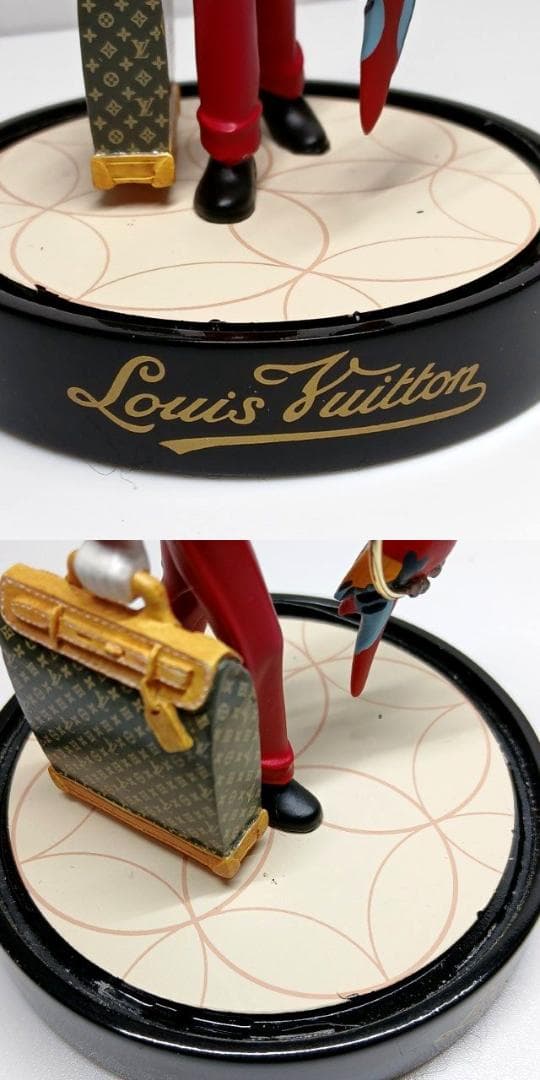 ルイヴィトン オブジェ スノードーム ページボーイ 非売品 置物 ベルボーイ