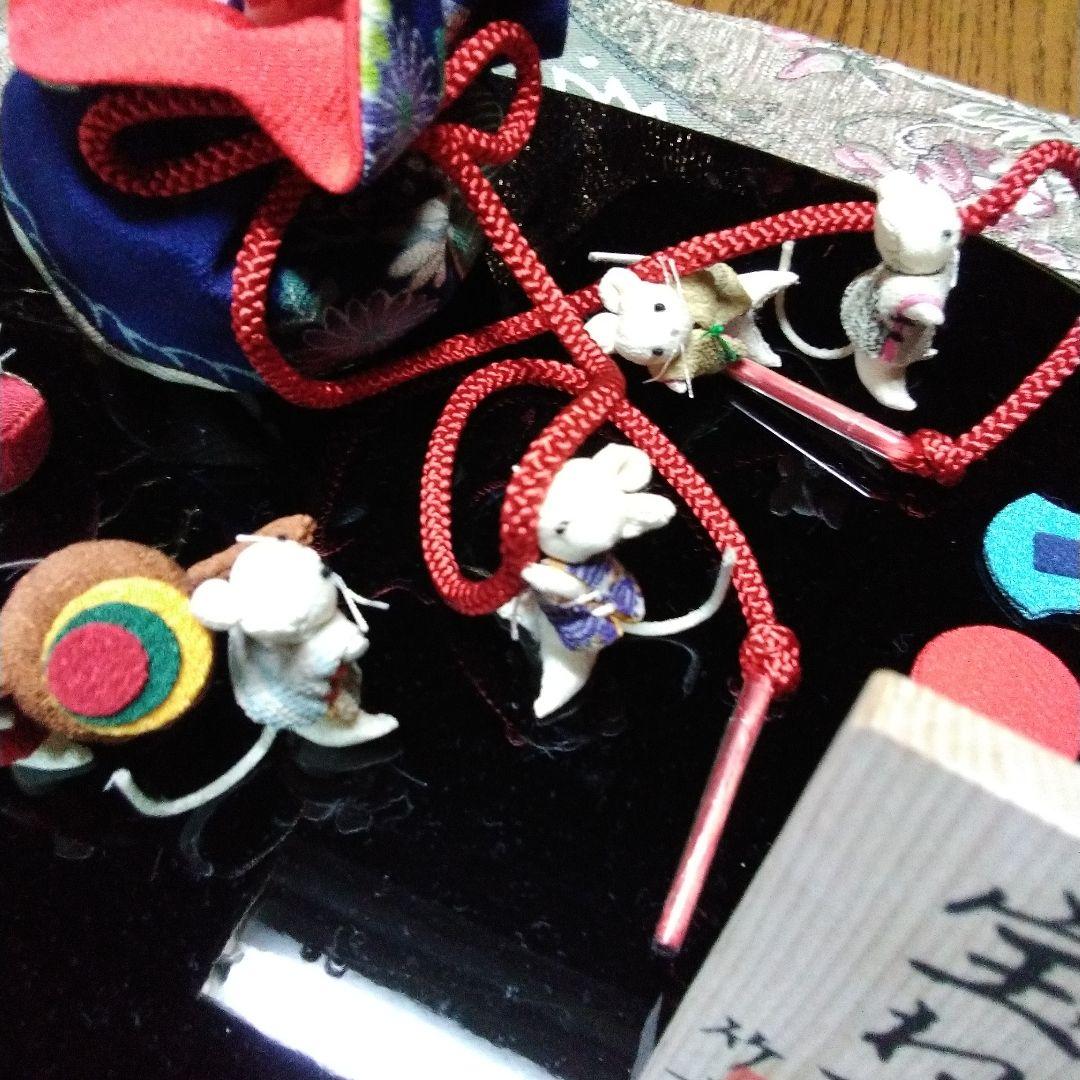 展示品★京都★くろちく★古布★宝ねずみ★KUROCHIKU