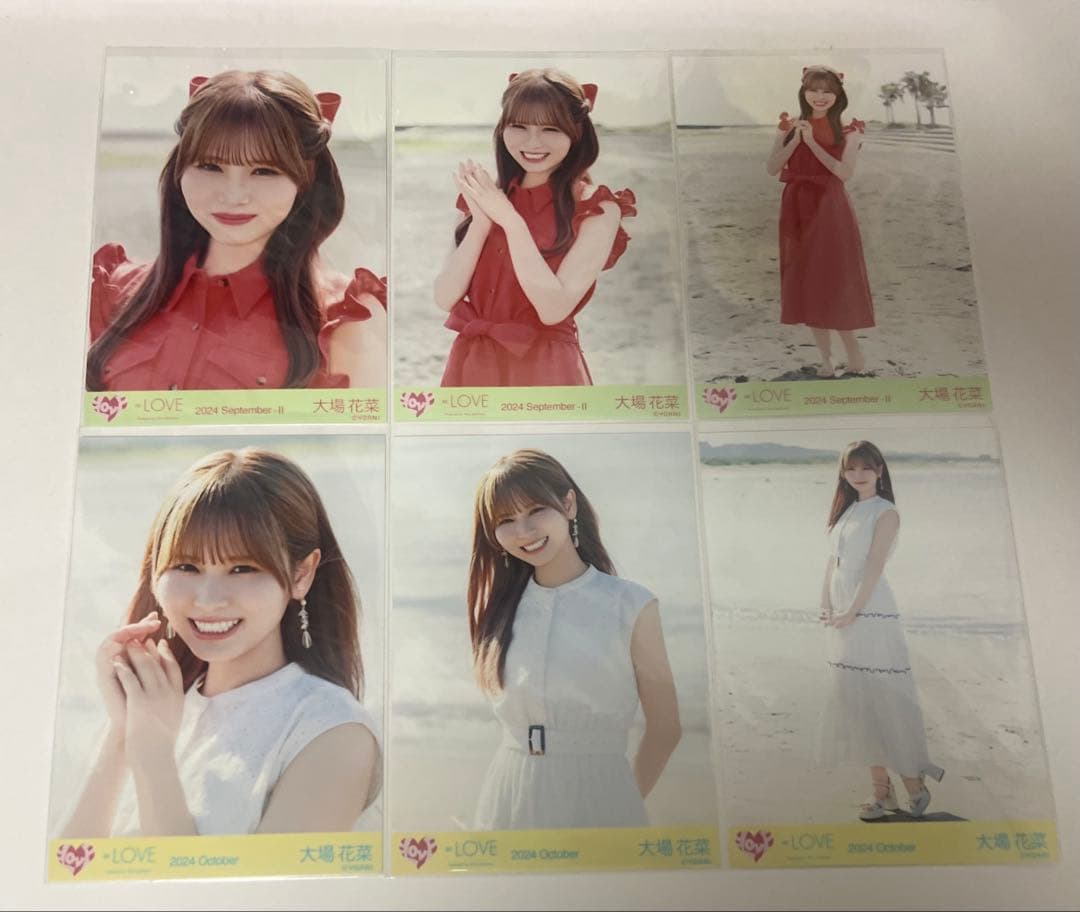 =LOVE イコラブ 大場花菜 生写真 コンプリート