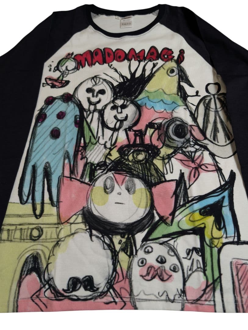 まどか☆マギカ　劇団イヌカレー　イラスト　Tシャツ