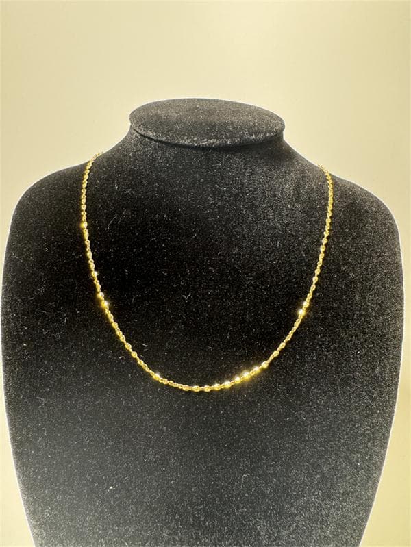 日本製K18ゴールドチェーンネックレス 2.03g