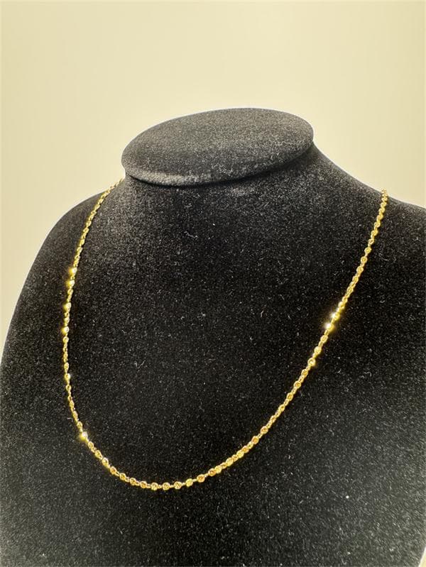 日本製K18ゴールドチェーンネックレス 2.03g