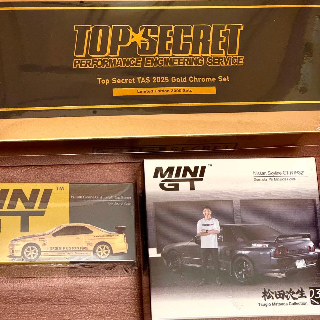 早い者勝ち‼️東京オートサロン2025限定 miniGT トップシークレット　松田