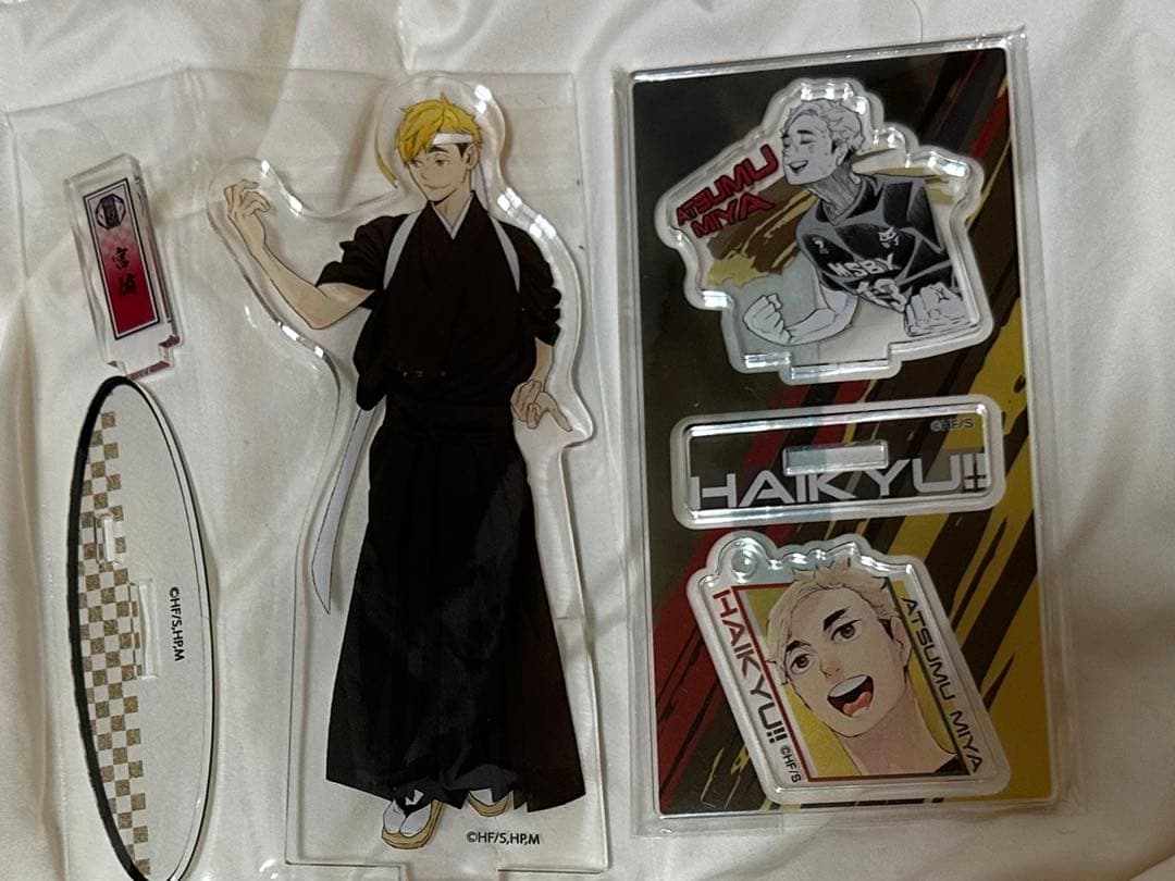 ハイキュー　宮侑　稲荷崎高校　ぬいぐるみ　アクスタ