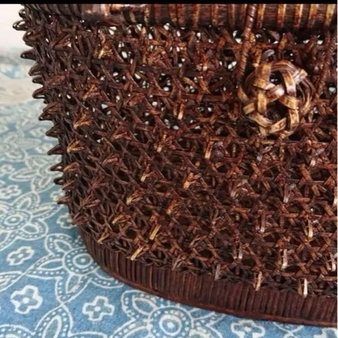 ビンテージ☆タイ製トゲトゲカゴバッグ