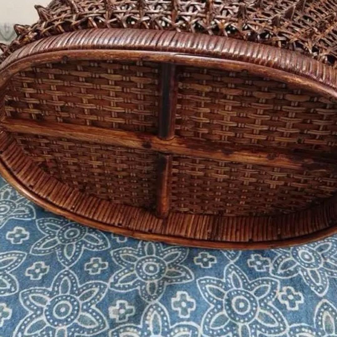 ビンテージ☆タイ製トゲトゲカゴバッグ
