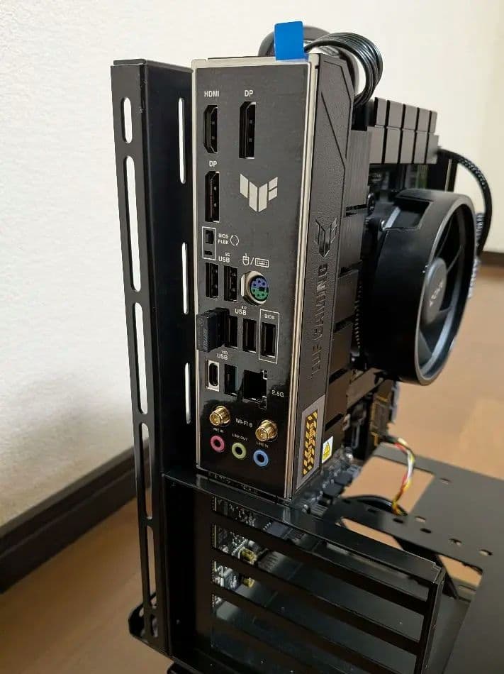 自作PC ryzen5 8600G RAM32GB SSD1TB