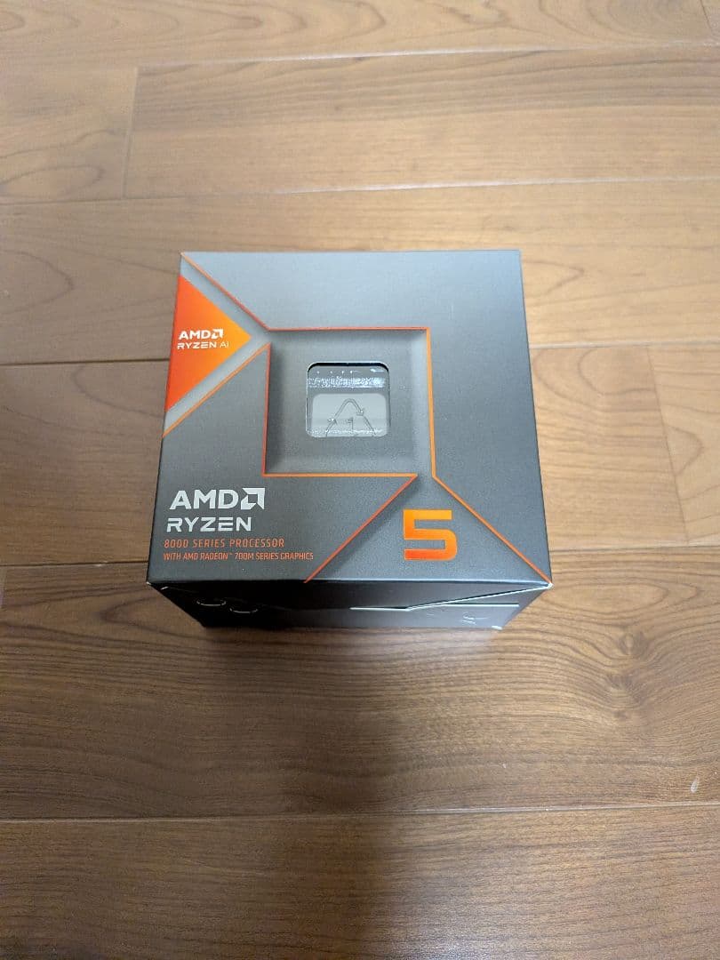 自作PC ryzen5 8600G RAM32GB SSD1TB
