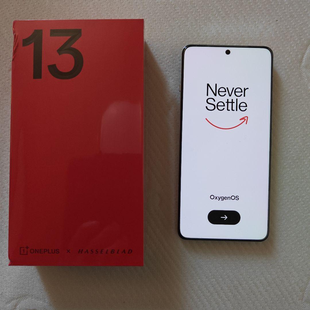 【グローバル版 】OnePlus13 16GB / 512GB ブルー　イヤホン