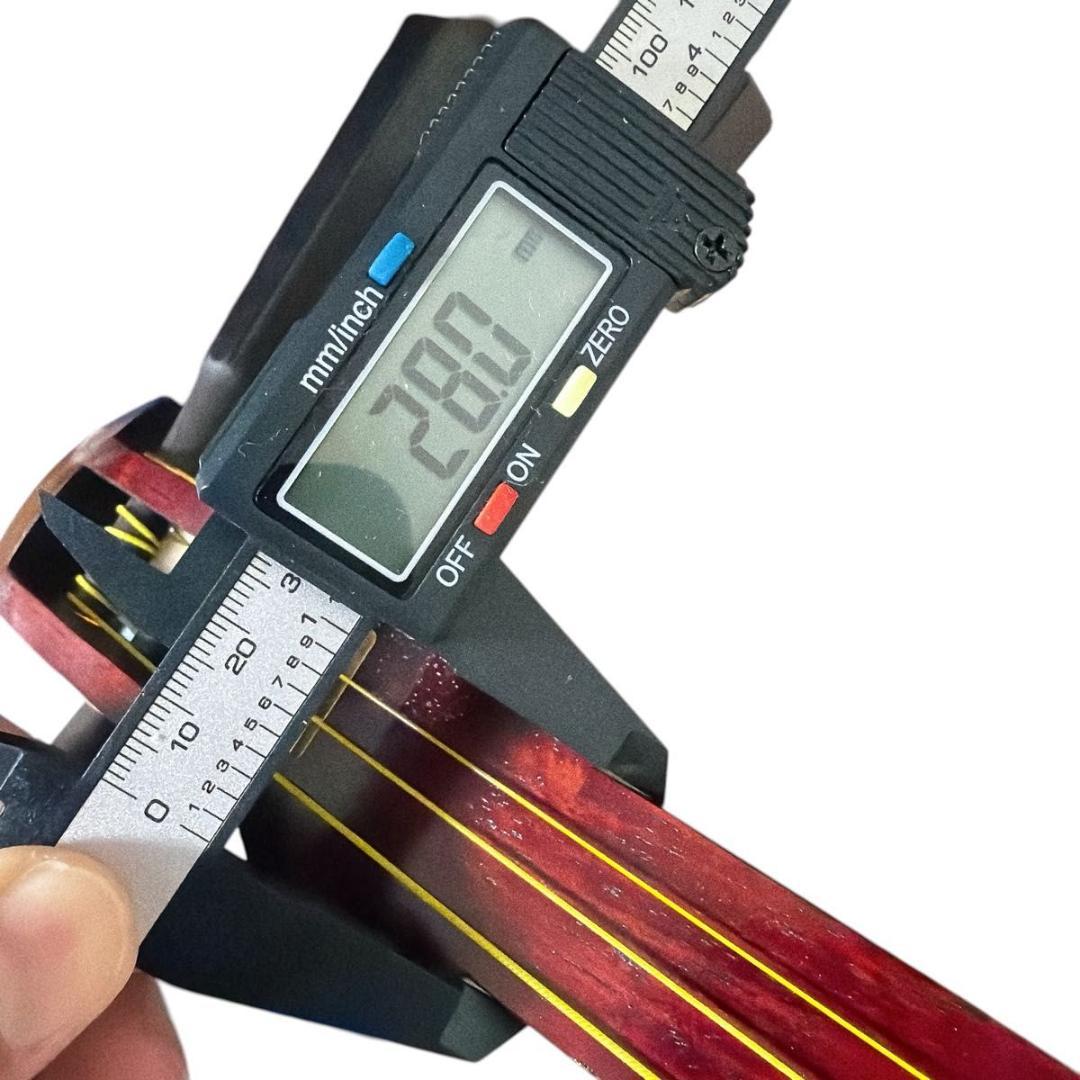 【美品】民謡三味線 中棹 棹幅約28mm 花梨 皮破れなし フルセット